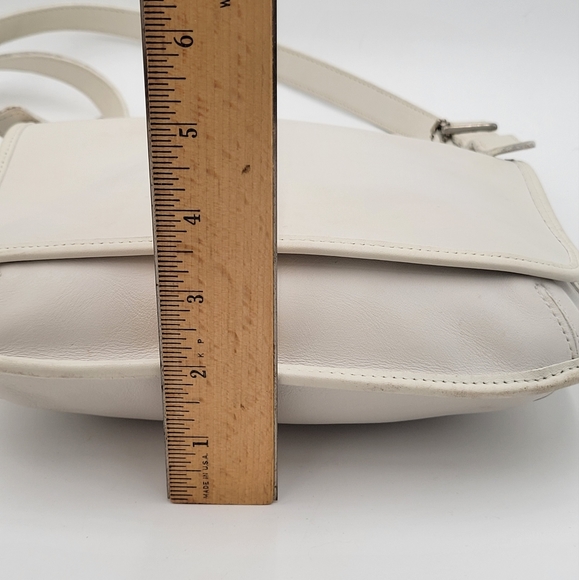 Coach VINTAGE Legacy Slim Saddle Flap Crossbody, EUC Authentic. Omit red charm. - Picture 13 of 14